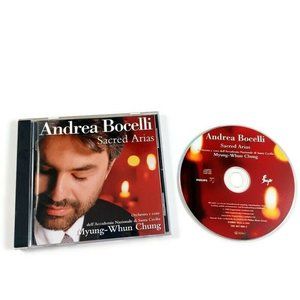 Andrea Bocelli CD Sacred Arias -90s -Opera Italian *MINOR WEAR